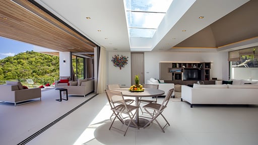 Villa Loukoko Wohnbereich