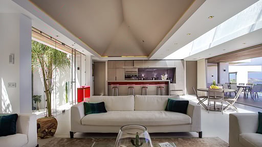 Villa Loukoko Wohnbereich