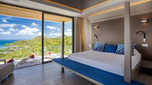 Villa Loukoko Schlafzimmer 1