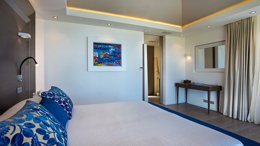 Villa Loukoko Schlafzimmer 1