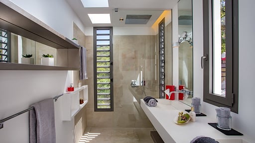 Villa Loukoko Schlafzimmer 1