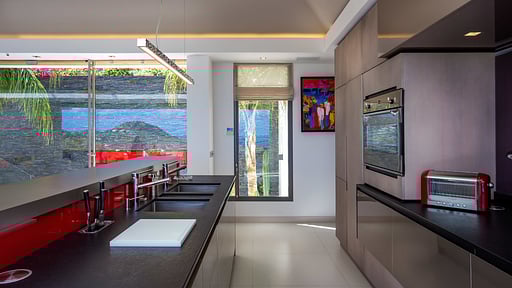 Villa Loukoko Küche