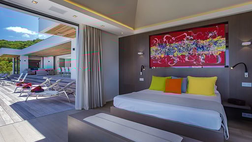 Villa Loukoko Schlafzimmer 3