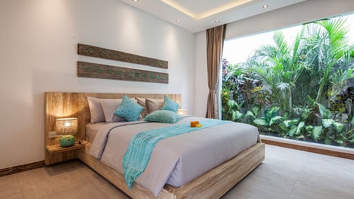 Villa Louprana Schlafzimmer 1