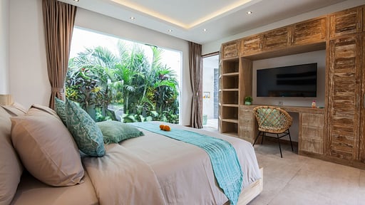 Villa Louprana Schlafzimmer 1