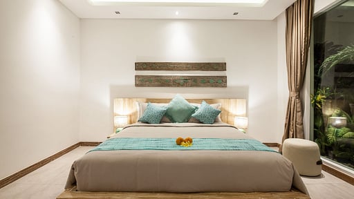 Villa Louprana Schlafzimmer 1