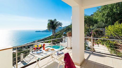 Villa Luce Letojanni Zwembad