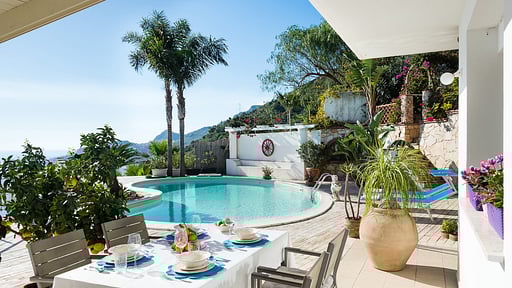 Villa Luce Letojanni Zwembad