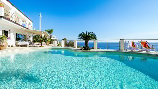 Villa Luce Letojanni Zwembad