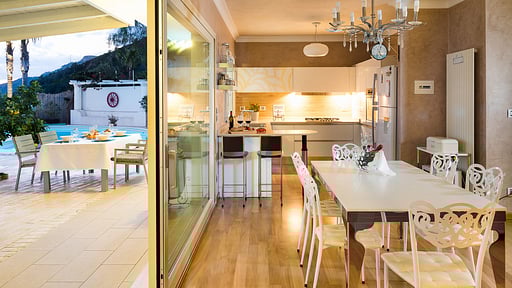 Villa Luce Letojanni Eethoek