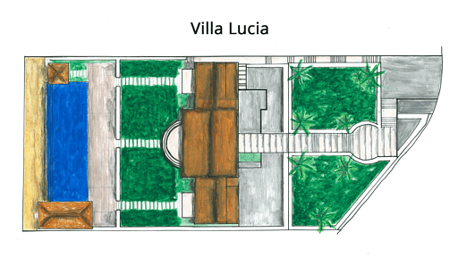 Villa Lucia Floor plan