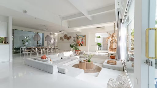 Villa Luja Canggu Living room