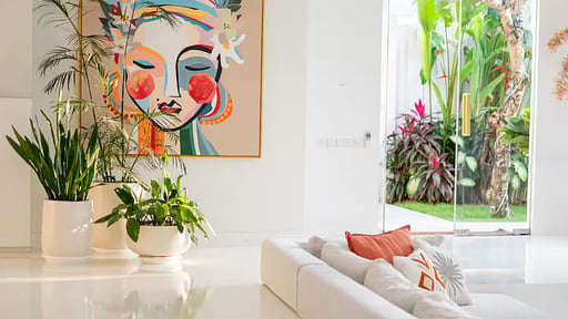 Villa Luja Canggu Living room