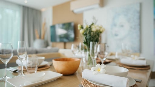 Villa Luna Dining area