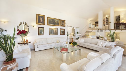 Villa Lux Sorrento Living room