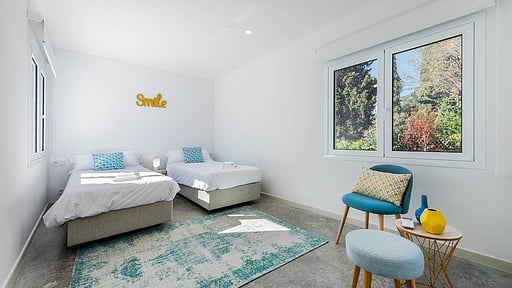 Villa Luziana Schlafzimmer 1