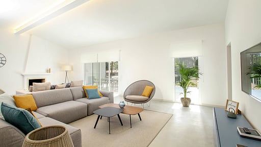 Villa Luziana Wohnbereich