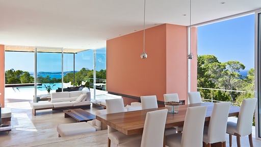 Villa Lydia Dining area