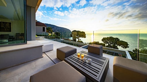 Villa M Eze Terrace/Veranda
