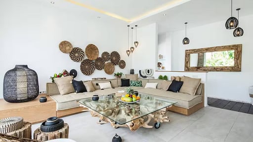 Villa Mabahata Living room