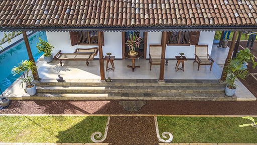 Villa Madagala Kanda Фото с дрона