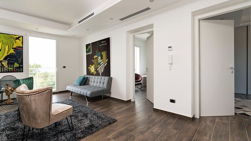 Villa Maddalena Woonkamer