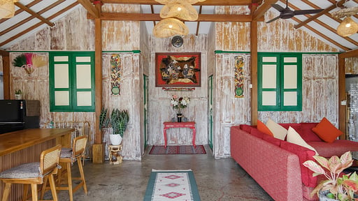 Villa Madeira Joglo Temo Dining area