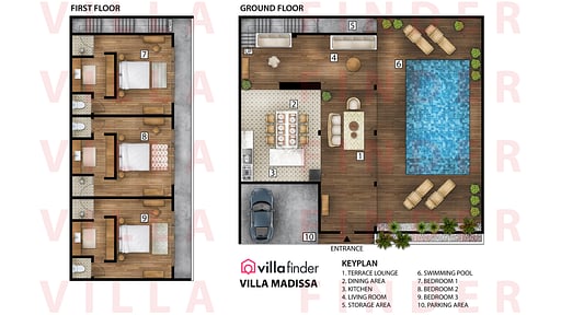 Villa Madissa Floor plan