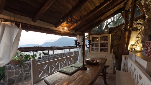 Villa Madonna di Costantinopoli Dining area