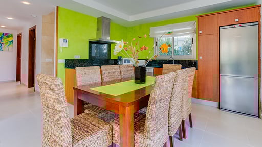 Villa Magnolia Dining area