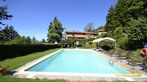 Villa Magnolia Cortona Piscine