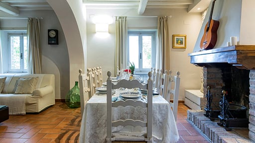 Villa Magnolia Cortona Salle à manger