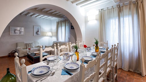 Villa Magnolia Cortona Salle à manger