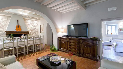 Villa Magnolia Cortona Salon