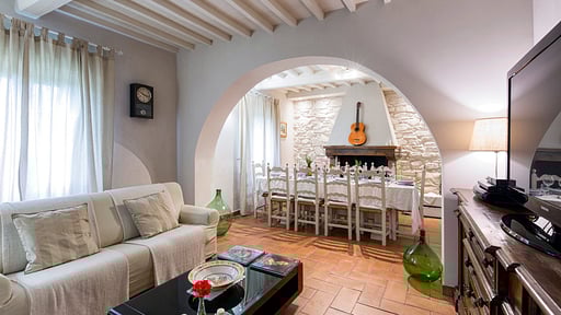 Villa Magnolia Cortona Salon