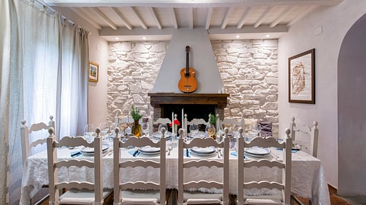 Villa Magnolia Cortona Salle à manger