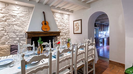 Villa Magnolia Cortona Salle à manger