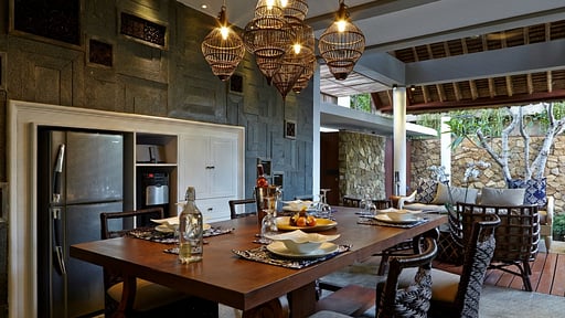 Villa Mahala Hasa Dining area