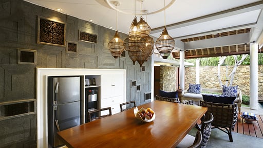 Villa Mahala Hasa Dining area