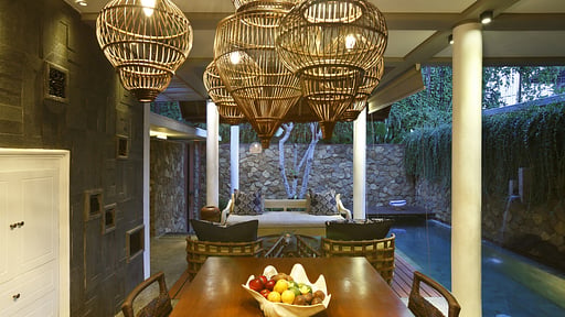 Villa Mahala Hasa Dining area