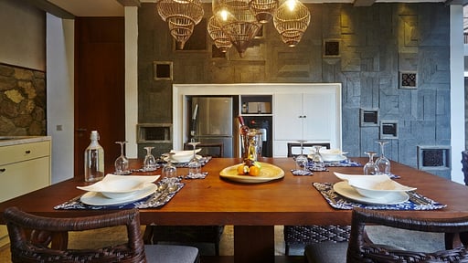Villa Mahala Hasa Dining area