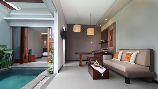 Villa Maharaja Satu Living room
