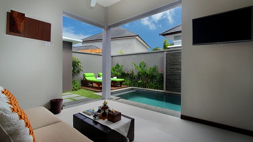 Villa Maharaja Satu Living room