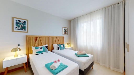 Villa Mahe Schlafzimmer 3