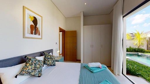 Villa Mahe Schlafzimmer 2