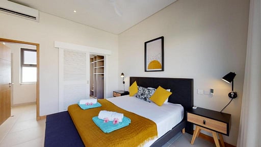Villa Mahe Schlafzimmer 1