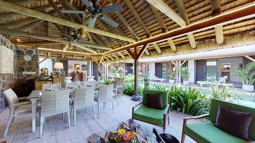 Villa Mahita Terrasse/Veranda
