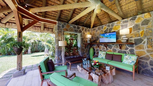 Villa Mahita Terrasse/Veranda