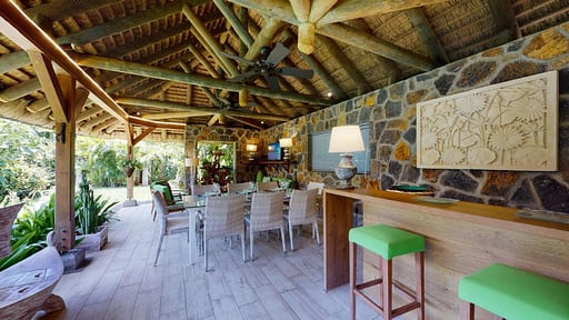 Villa Mahita Bar im Freien