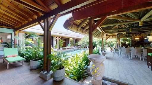 Villa Mahita Terrasse/Veranda